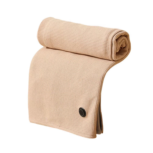 Wearable USB Electric Heated Blanket 3 Heating Levels Heated Shawl with 5000Mah Power Bank Portable Body Warmer Blanket