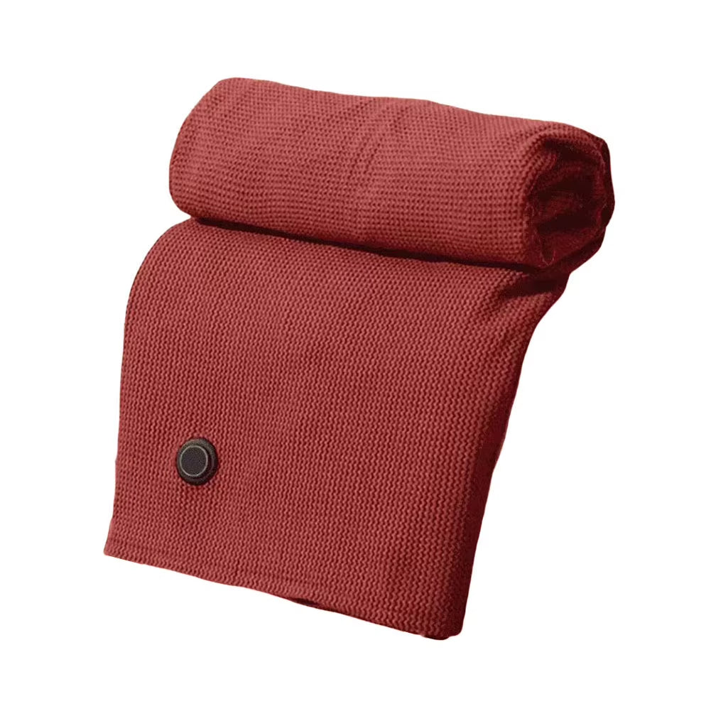 Wearable USB Electric Heated Blanket 3 Heating Levels Heated Shawl with 5000Mah Power Bank Portable Body Warmer Blanket