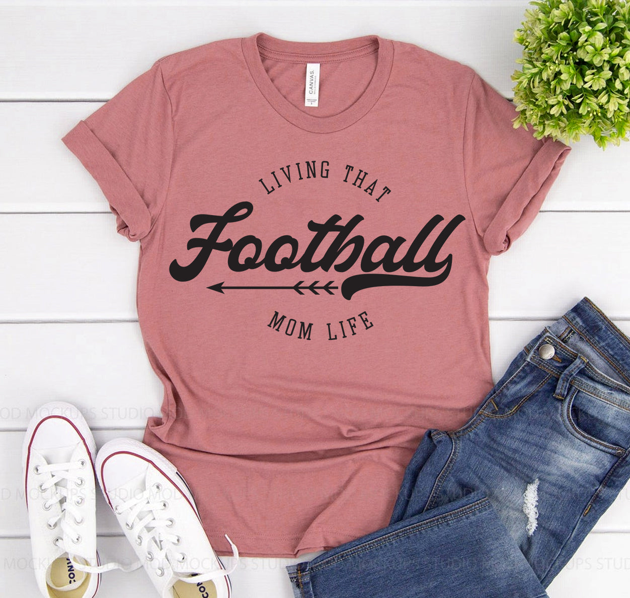 Living That Football T-shirt